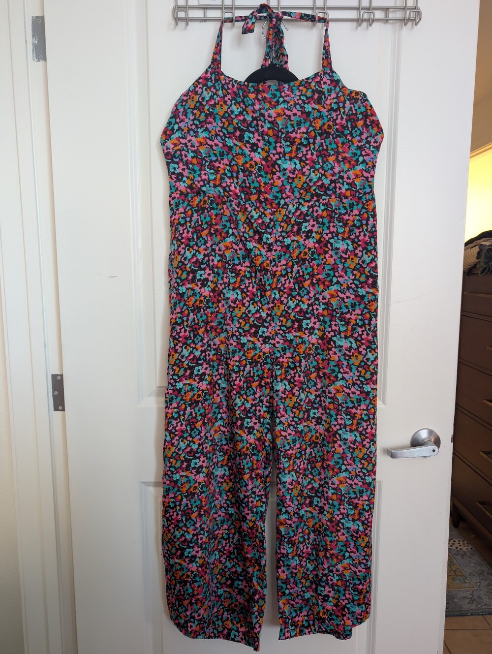 💘✨🌈 RAGA Multicolor Floral Halter Jumpsuit